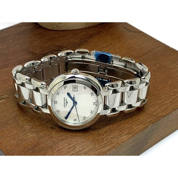 Longines Women's Watch L81124876 Prima Luna Swiss Quartz Mother of Pearl Diamond - Picture 9 of 15